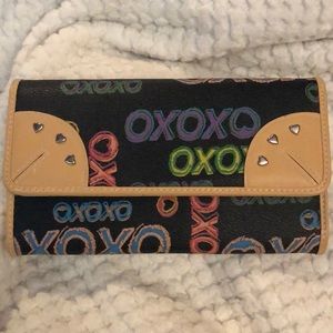 XOXO TRI FOLD WALLET